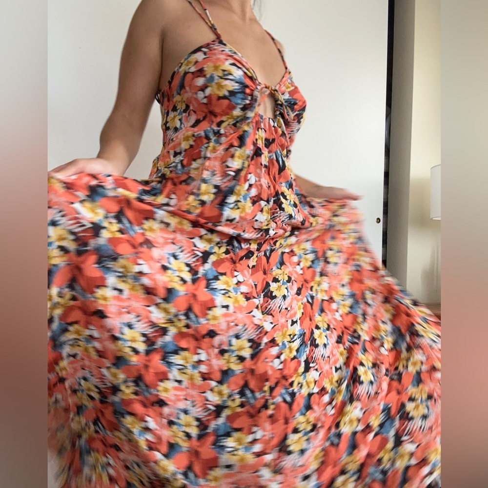 FREE PEOPLE Maxi Floral dress